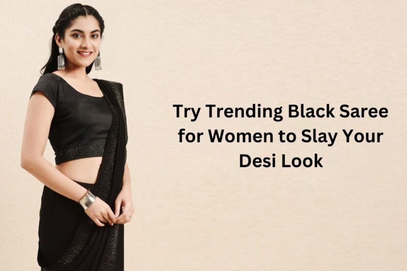 Black Saree for Women