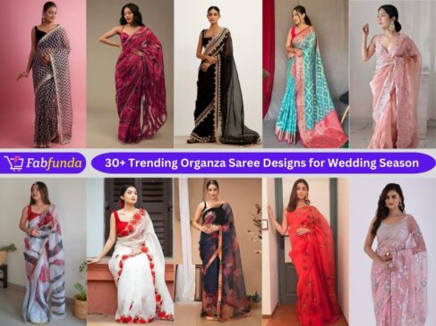 30+ Trending Organza Saree Designs