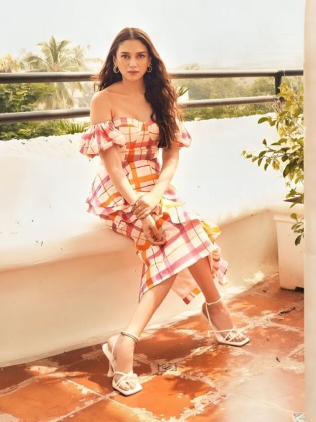 Aditi Rao Hydari in co-ord sets Wearing High Heels