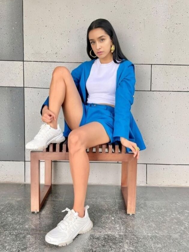 Shraddha Kapoor in Co-ord Sets Wearing Shoes