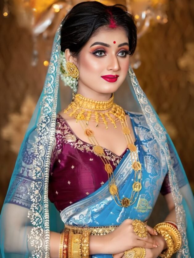 Banarasi bengali wedding saree best sale