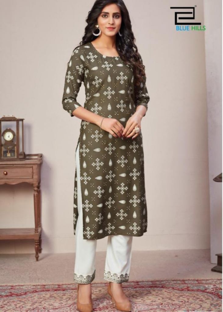 bandhej print kurti