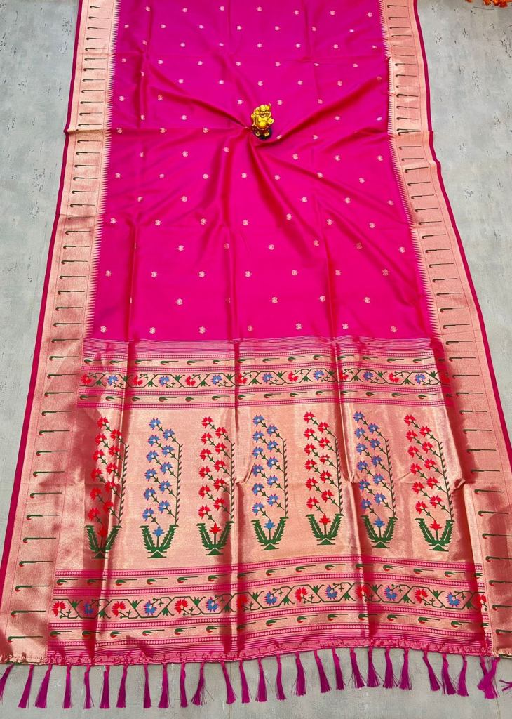 Pink Paithani Saree – Monamaar