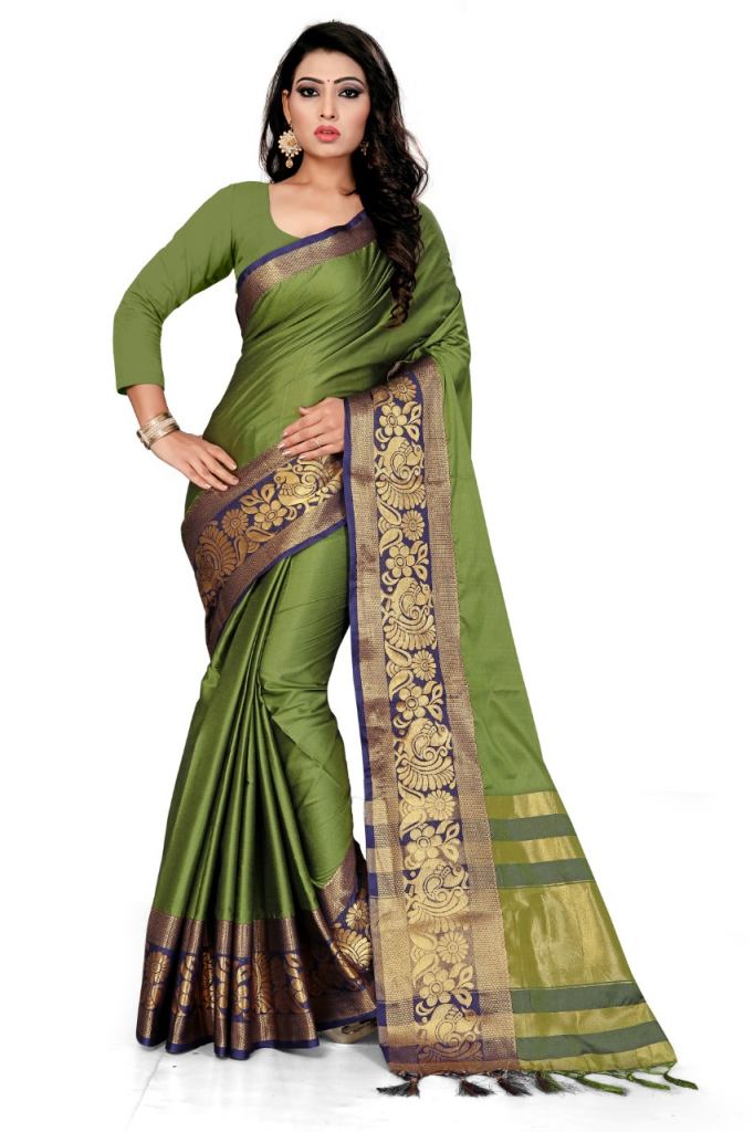 Chettinad Saree with Fancy Border- CS210 – Fashionous