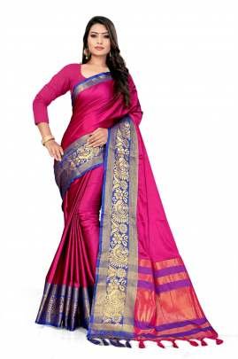 Fancy Cotton Silk Sarees