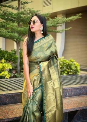 Minakshi Kanjivaram Soft Silk Saree For Women