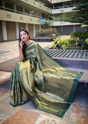 Minakshi Kanjivaram Soft Silk Saree For Women