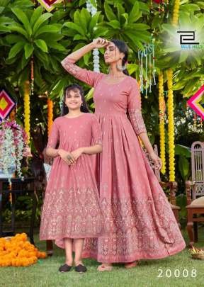 Shaheen Twining Mom Daughter Combo Gown