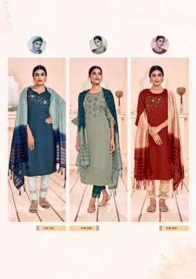 Alishka Fashion Present Celebration Silk Hand Work Kurtis Set