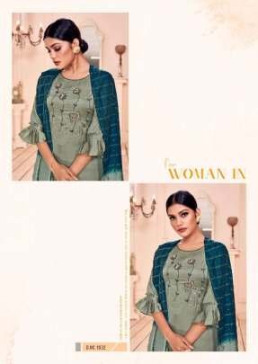 Alishka Fashion Present Celebration Silk Hand Work Kurtis Set