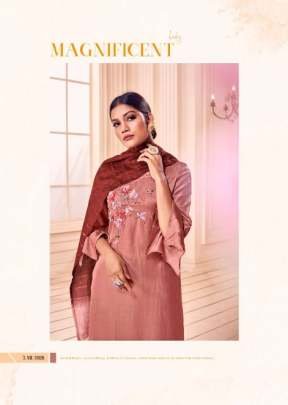 Alishka Fashion Present Celebration Silk Hand Work Kurtis Set
