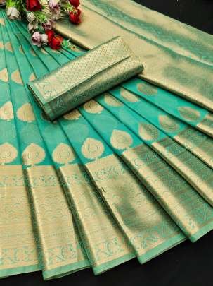 Beautiful Batali Color Soft Organza Silk Saree