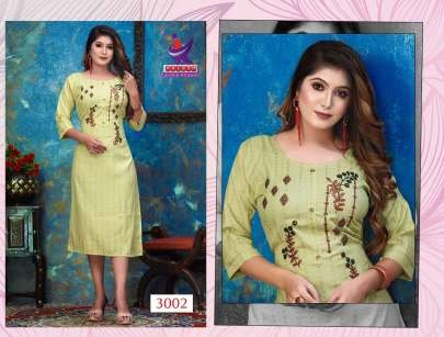 Beautiful Embroidery Work Designer Kurtis By Kalash Lifestyle
