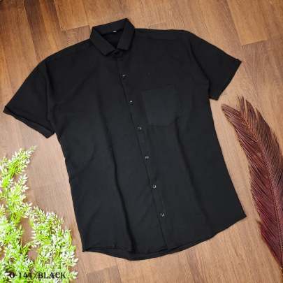 Beautifull Black Designer Shirt