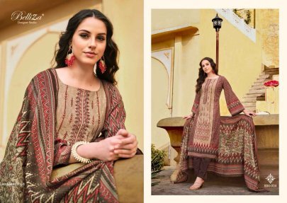 Belliza Bin Saeed Vol 3 Cotton Unstitch Dress Material