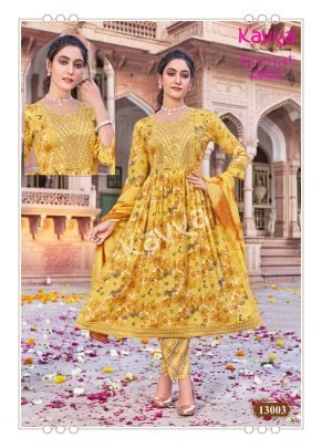 Capsule Print Kurti Bottom Set KAVYA ZEENAT VOL 13 Catalog