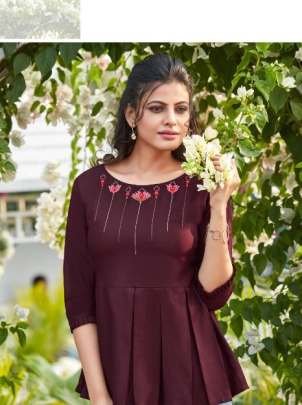 Cool Crush Vol 2 Stylish Rayon Short Top by Ladyview