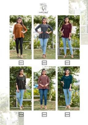 Cool Crush Vol 2 Stylish Rayon Short Top by Ladyview