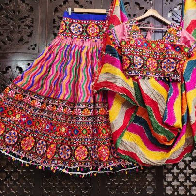 Designer Party Wear New Pink Navratri Chaniya Choli Collection