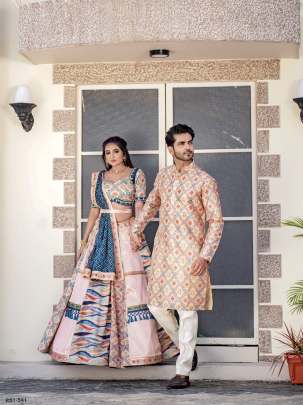 Designer Wedding Mulberry Lehenga Choli