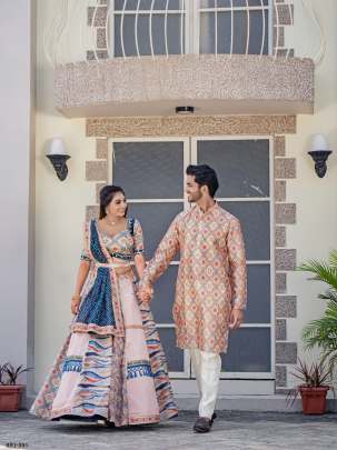 Designer Wedding Mulberry Lehenga Choli