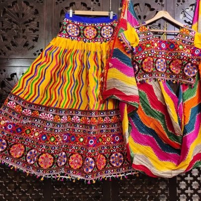 Designer Yellow Navratri Chaniya Choli Collection