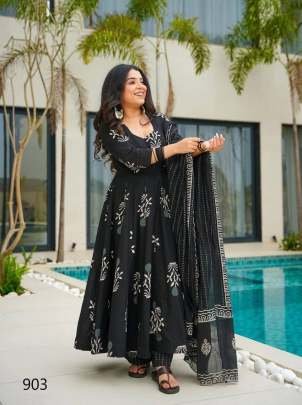 Digital Printed Palazzo Suit in Soft Mul Cotton Fabric