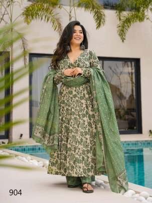 Digital Printed Palazzo Suit in Soft Mul Cotton Fabric