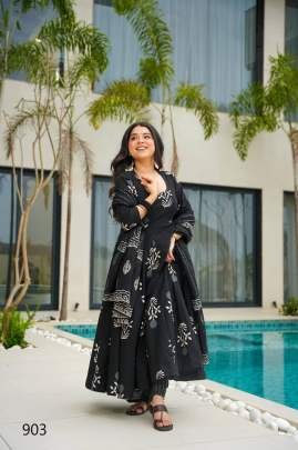 Digital Printed Palazzo Suit in Soft Mul Cotton Fabric
