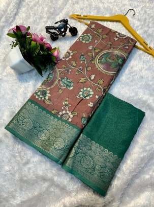 Elegant Heavy Mul Cotton Saree With Rich Jacquard Border