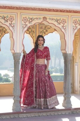 Artfully Crafted  Designer Lehenga Choli