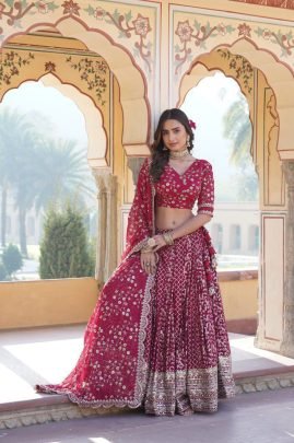 Artfully Crafted  Designer Lehenga Choli