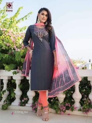 Ethnic City Heavy Neck Work Kurtis Set By Kiana Brand