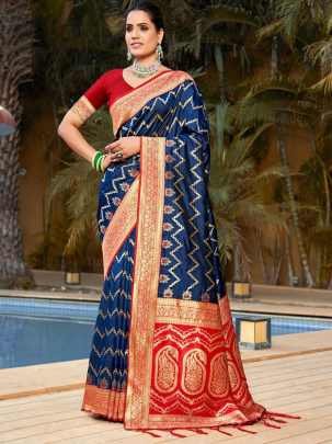 Exclusive Bunawat Armaan Silk Banarasi Saree caralog