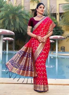 Exclusive Bunawat Armaan Silk Banarasi Saree caralog