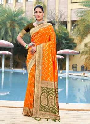 Exclusive Bunawat Armaan Silk Banarasi Saree caralog