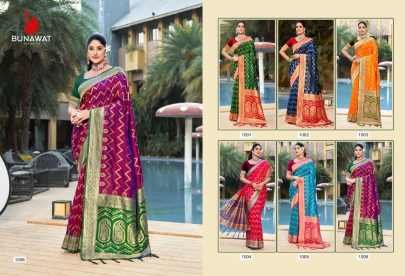 Exclusive Bunawat Armaan Silk Banarasi Saree caralog