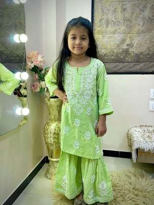 Exclusive Pista Ready To Wear Kids Girls Sharara Suits