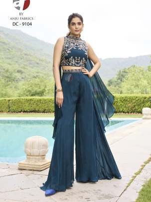 Exclusive Rama Indo Western Dresses By Anju Fashion