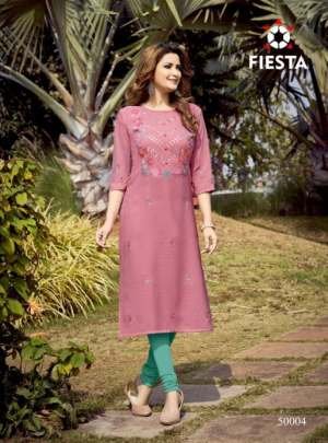 Exclusive Rangpriya Designer Kurtis Set By Fiesta