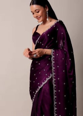 Exclusive Sequence Saree And Blouse