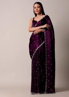 Exclusive Sequence Saree And Blouse