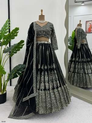 Exclusive Wedding Designer Georgette Lehenga Choli