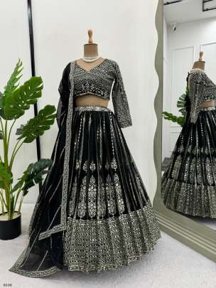 Exclusive Wedding Designer Georgette Lehenga Choli