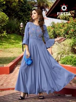 Fiesta Brand Nutan Anarkali Designer Kurtis