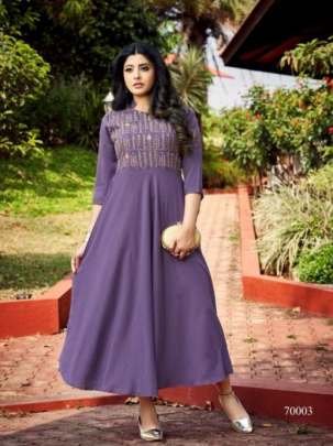 Fiesta Brand Nutan Anarkali Designer Kurtis