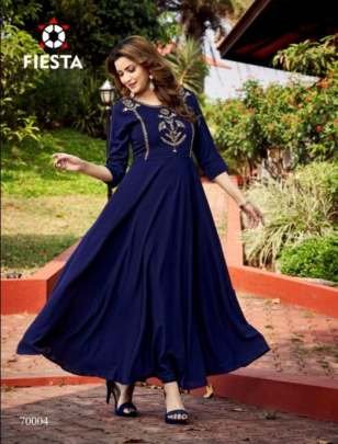 Fiesta Brand Nutan Anarkali Designer Kurtis