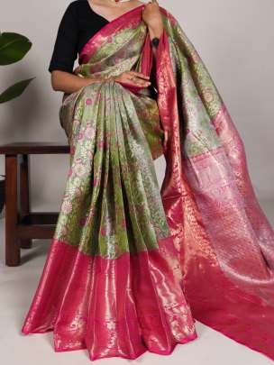 Fresh Arrival Premium Jacquard Silk Saree 