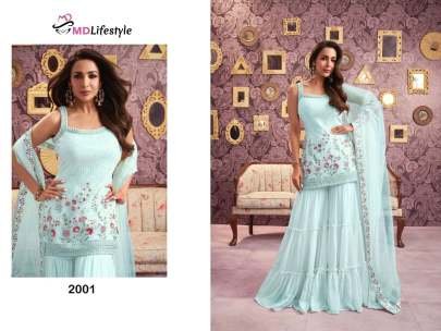 Georgette Fully Stitched Pakistani Suit EILISH VOL 1