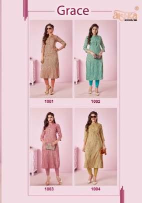 Grace Daily Wear Rayon Kurtis By Alishka Fashion